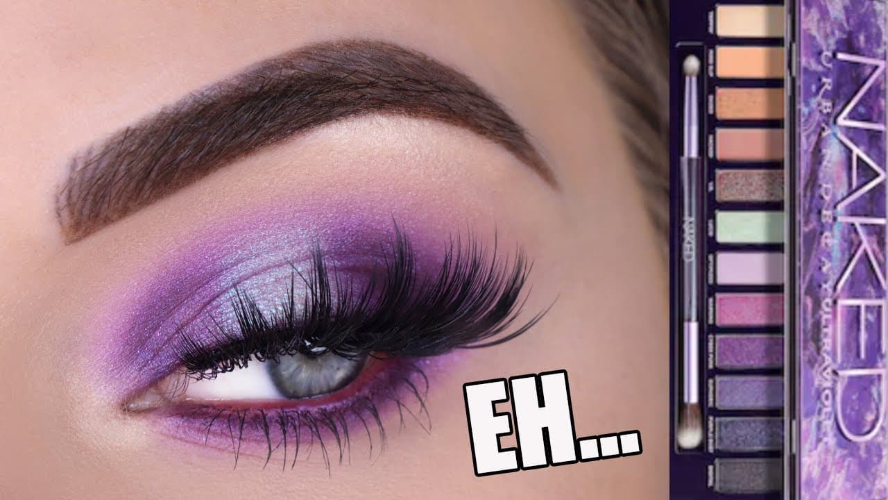 NEW Urban Decay Naked Ultraviolet Palette | Tutorial + First ...