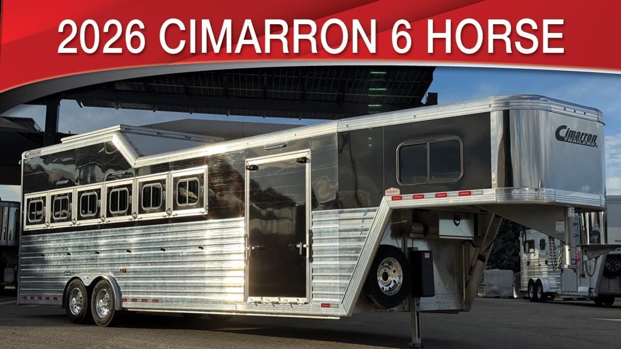 Cimarron Norstar 6 Horse Gooseneck With Air Ride And Custom Front Tack ...