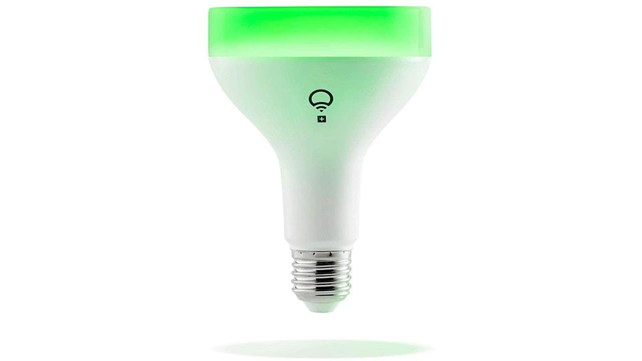 LIFX + BR30 Wi-Fi Smart LED Light Bulb | Indoor/Outdoor, Infrared ...