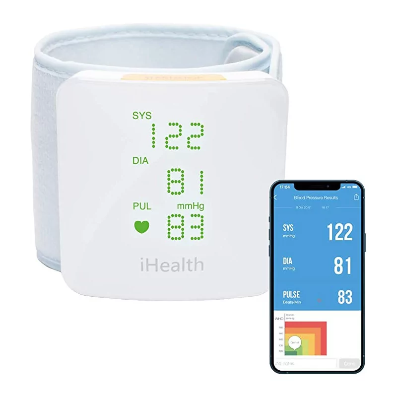 iHealth View connected wrist blood pressure monitor (BP7S)