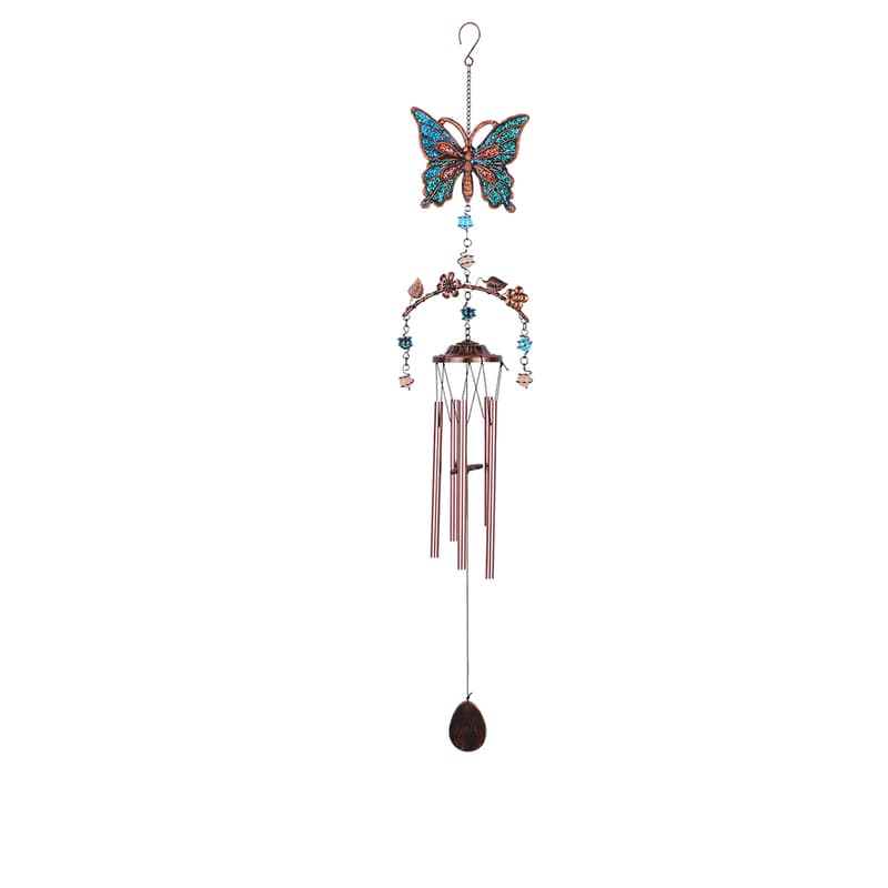 34-inch Garden Series Resin Butterfly, Sun, Frog, Hummingbird Red ...