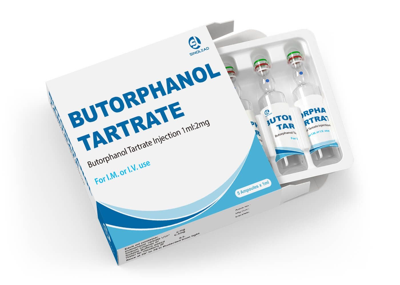 Butorphanol Tartrate Injection 1ml: 2mg - Butorphanol and Tartrate