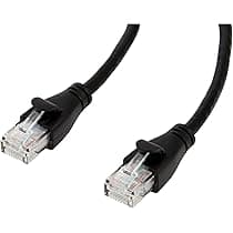 Amazon.com: Amazon Basics RJ45 Cat 6 Ethernet Patch Cable, 1Gpbs ...