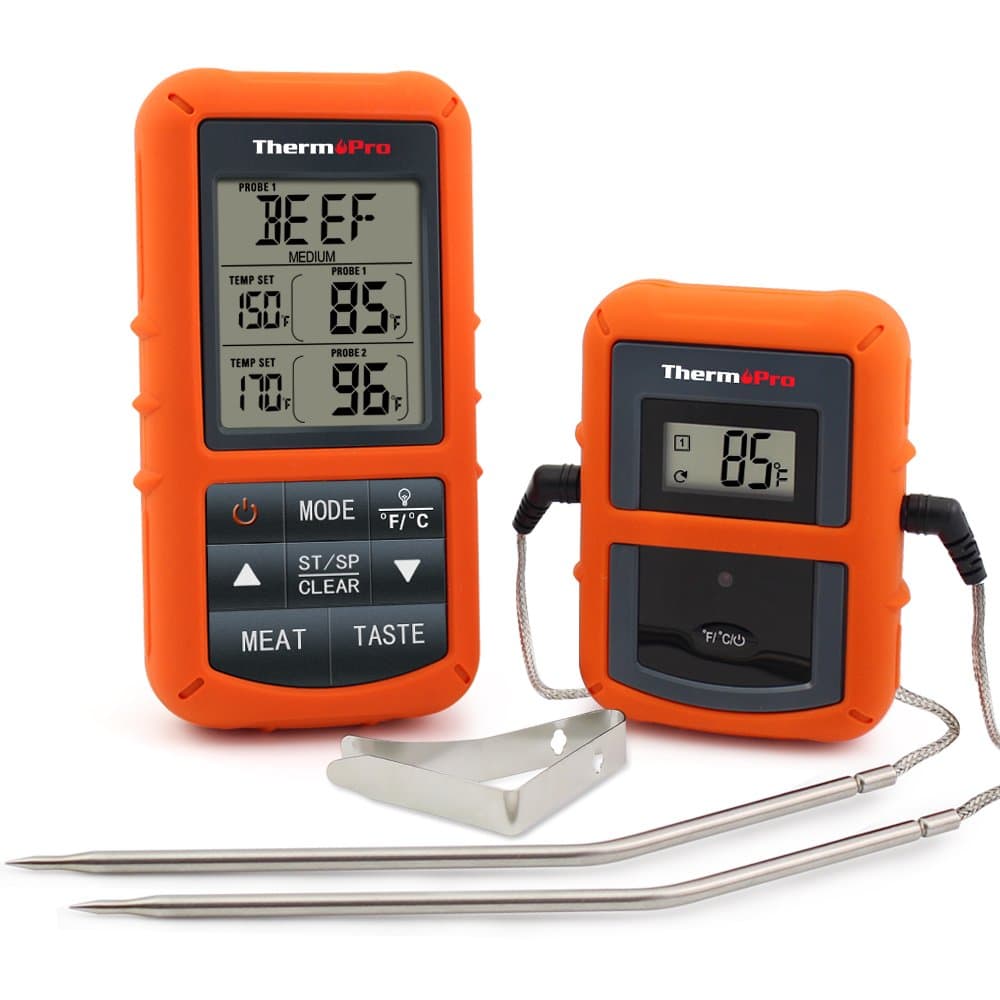 ThermoPro TP20 Wireless Remote Digital Cooking Food Meat Thermometer ...