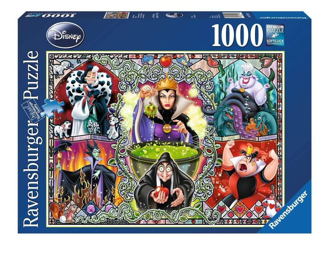 NEW Ravensburger Jigsaw Puzzle 1000 Pieces "Disney Villains" - Jigsaw