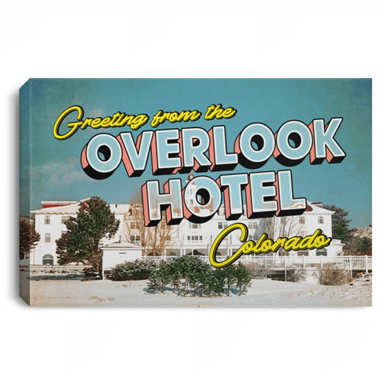 Overlook Hotel Wall Art | The Shining Overlook Hotel Gallery Wrapped ...