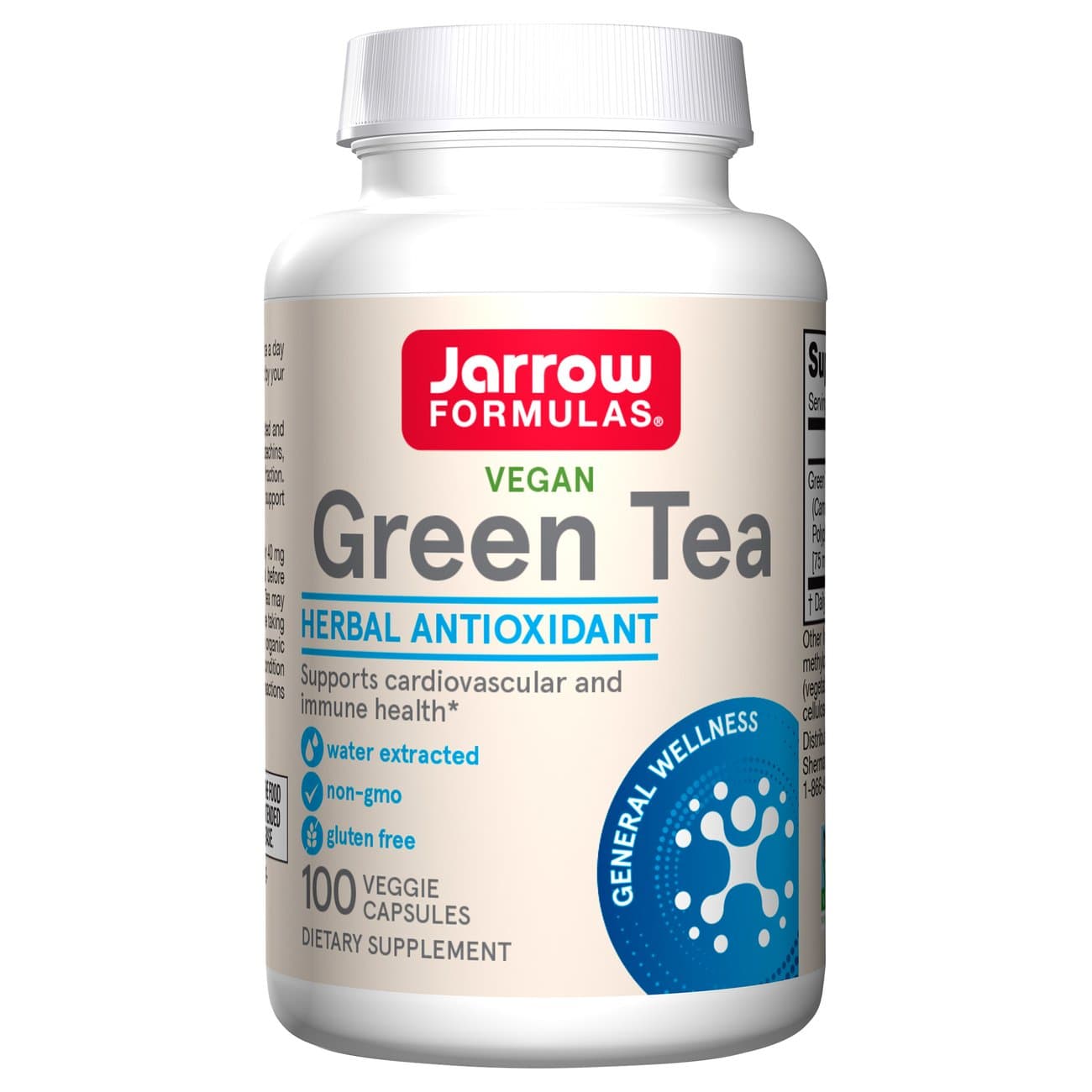 Jarrow Formulas Green Tea Capsules - 500 mg - Shop Herbs & homeopathy ...