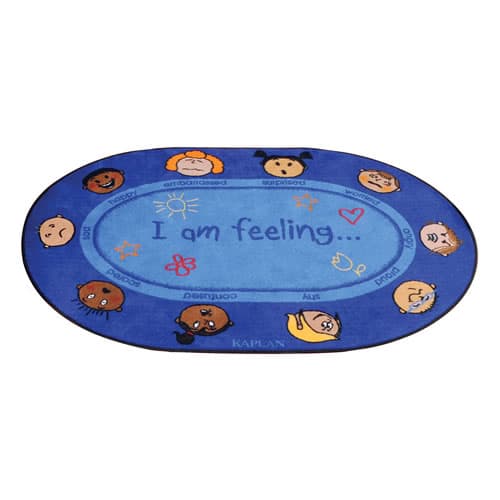 My Feelings Carpet - 4' x 6' Oval