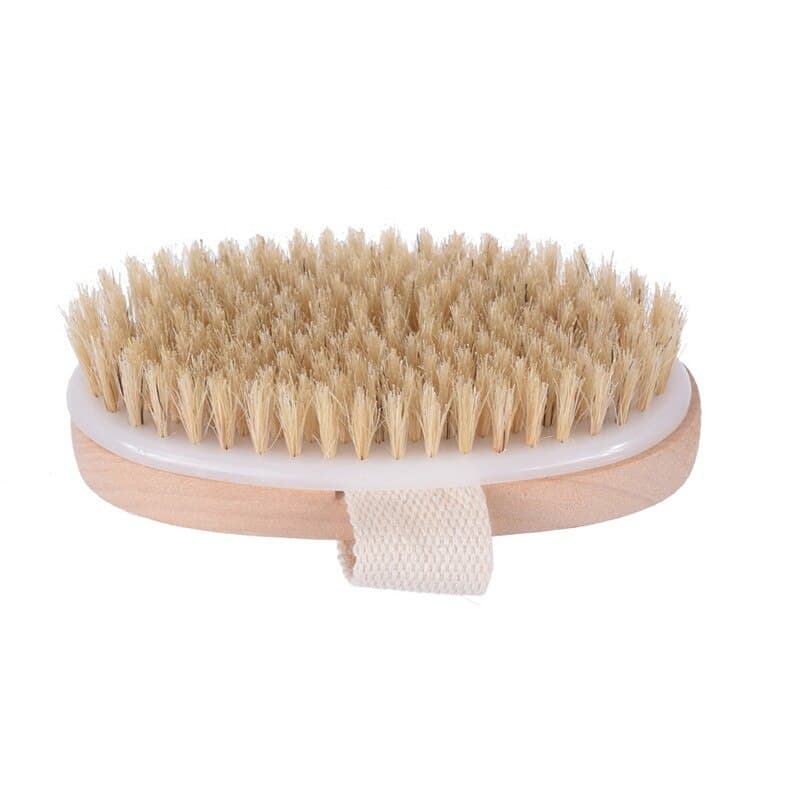 1pc Body Dry Brush Natural Boar Bristle Organic Dr... – Vicedeal