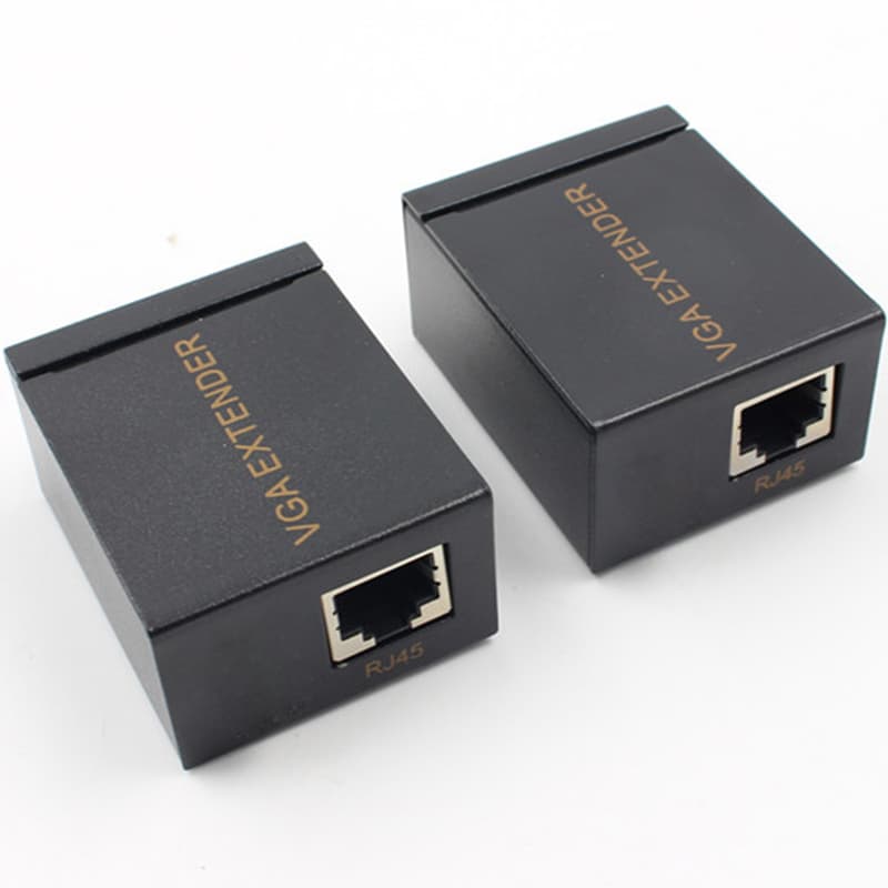 VGA extender repeater over cat5e/6 cable up to 60M... – Vicedeal