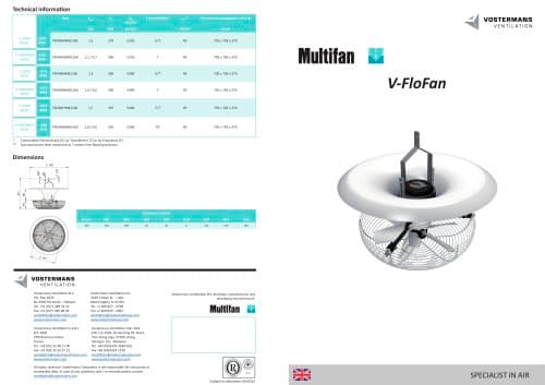 Multifan brochure - Vostermans Ventilation - PDF Catalogs | Technical ...