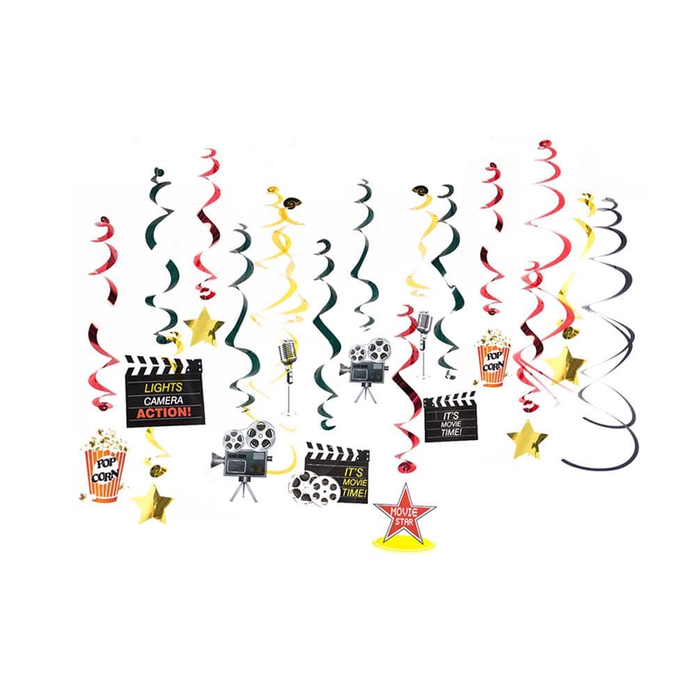 Buy 30pcs Hanging Decor Unique Swirl Hanging Decorations Dangling ...