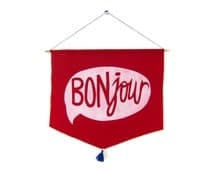 Popular items for bonjour sign on Etsy