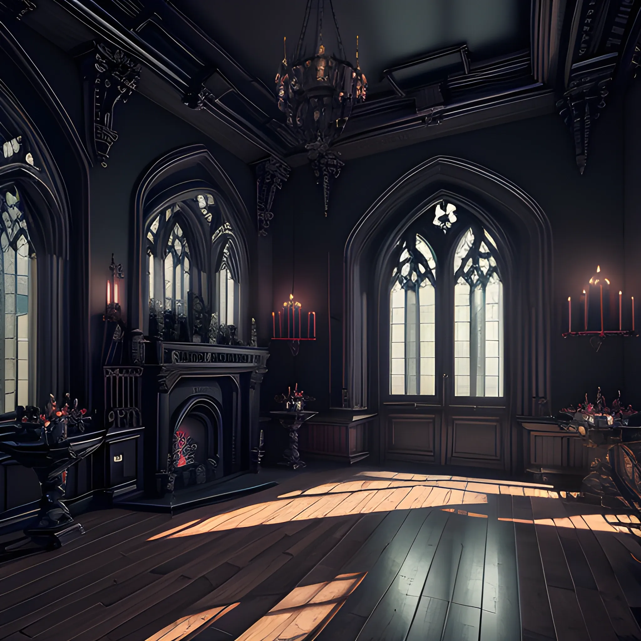 Mansion Interior Wallpaper