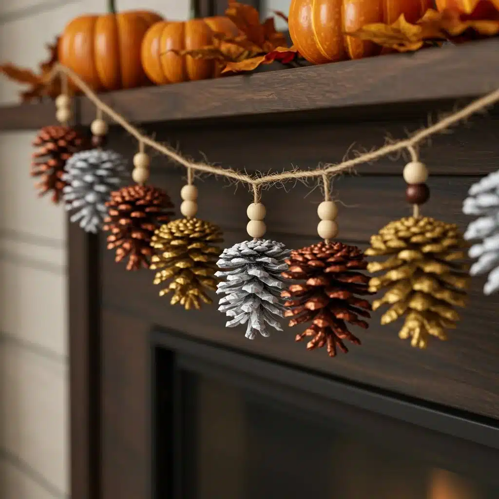 Pinecone Garland