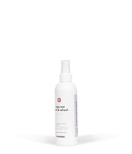 Manduka Yoga Mat Natural Rubber Yoga Mat Restore, 100% Natural Essential Oils, Mat Life Extension, Clean & Freshen, Non-irritating, Pet Friendly, 8oz, Gingergrass