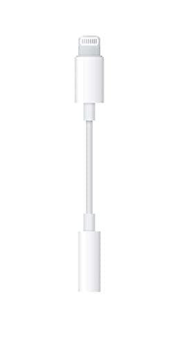 Apple Lightning to 3.5mm Headphone Jack Adapter (MMX62AM/A)