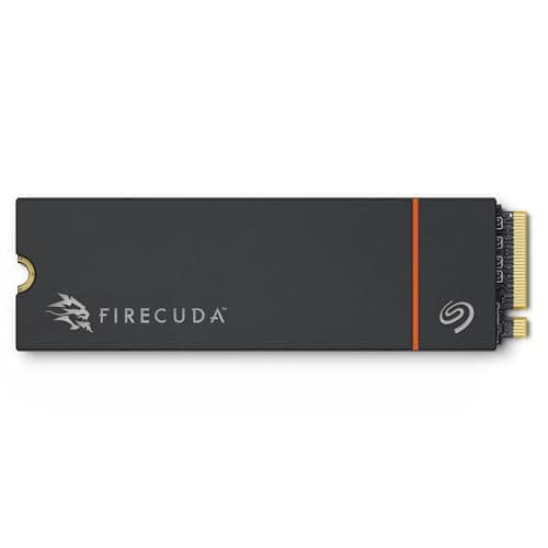 Seagate FireCuda 530R SSD with Heatsink 4TB Internal Solid State Drive - M.2 PCIe Gen4 ×4 NVMe 1.4, speeds up to 7400MB/s, 5050TBW, 1.8M MTBF with Rescue Services (ZP4000GM3A073)