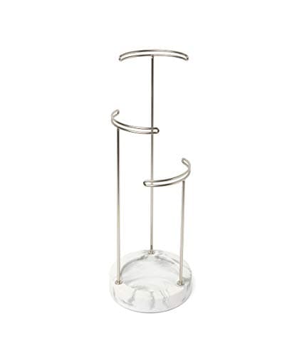 Umbra Tesora 3-Tier Jewelry Stand, Earring Holder, Accessory Organizer ...
