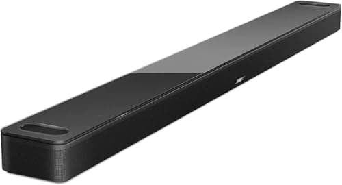 Bose Smart Dolby Atmos Soundbar, Bluetooth Soundbar Speaker with Voice Control and Amazon Alexa Built-in, Works with Google Assistant Capabilities, Black