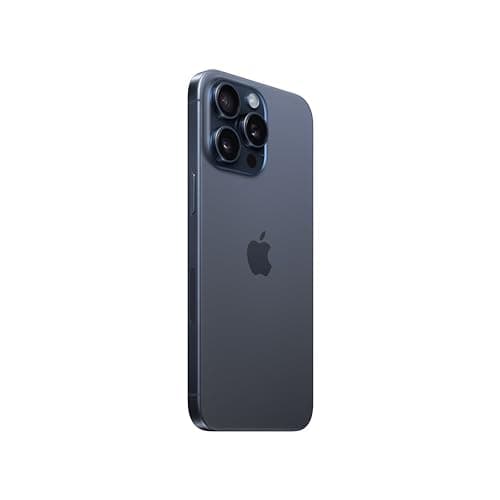 Apple iPhone 15 Pro Max, 256GB, Natural Titanium - Unlocked (Renewed)