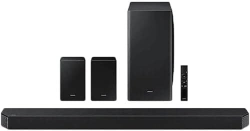 Samsung HW-Q990D/ZC Soundbar with 11.1.4ch, Subwoofer, Wireless Dolby Atmos, Q-Symphony, Active Voice Amplifier, Game Mode Pro, Airplay, Built-in Voice Assistant [USA Version] (2024)