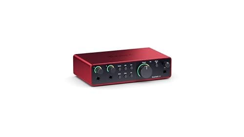 Focusrite Scarlett 2i2 (3rd Gen) USB Audio Interface with 3 months subscription to Pro Tools