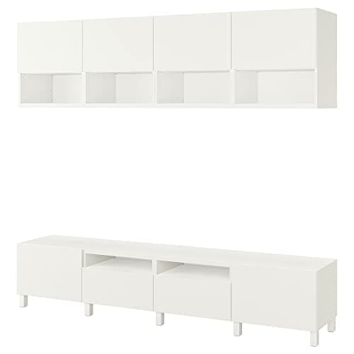 HEMNES TV Storage Combination - White Stain - IKEA