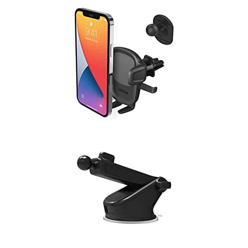 iOttie Easy One Touch 5 Dashboard & Windshield Car Mount Phone Holder Desk Stand for iPhone, Samsung, Moto, Huawei, Nokia, LG, Smartphones