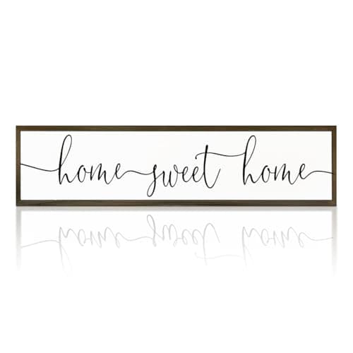 Personalized Home Sweet Home Twine Hanging Sign | Rustic Marlin Home ...
