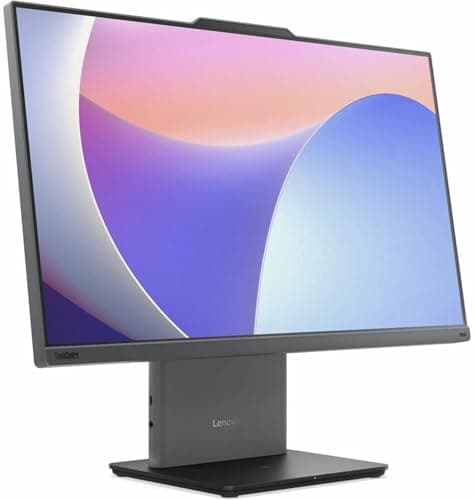 Lenovo ThinkCentre Neo 50a 23.8" Business FHD Anti-Glare All-in-One, Intel Core i7-13620H, 32GB DDR5 RAM, 1.16TB Storage(1TB SSD + 160GB Docking Station Set), Wi-Fi 6, Wired KB&M, Win 11 Pro, Black