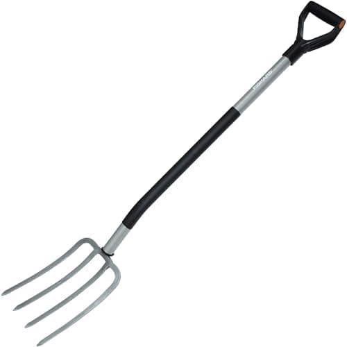 Fiskars Ergo D-Handle Steel Garden Fork