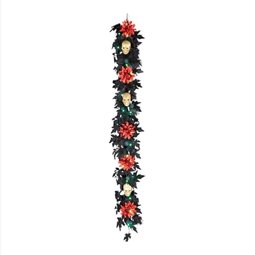 National Tree Company Harvest Accessories 70 in. Garland with Maples ...