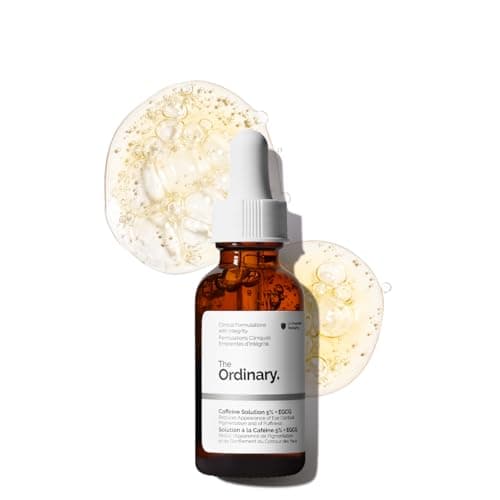 La solution de caféine 5 % + EGCG de The Ordinary