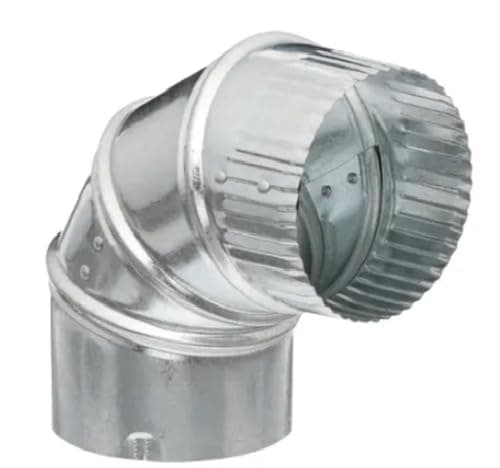 Vent Systems 6'' Inch Galvanized Steel Duct Connector - Round Ventilat ...