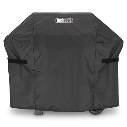 Weber Premium Weather-Resistant Fabric Outdoor Grill/Griddle Cover with ...