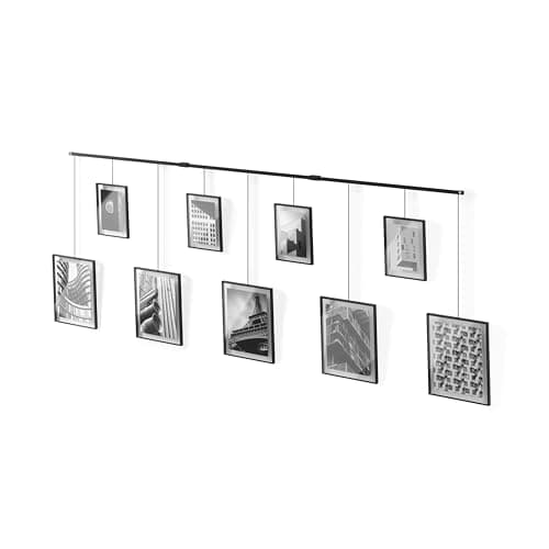 Buy Umbra Exhibit Multi Photo Display Frame | Chrome | Black by Design