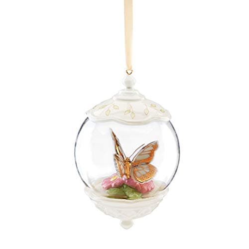 LENOX BUTTERFLY MEADOW 10 pieces Miniature Tree Ornaments Set Spring ...