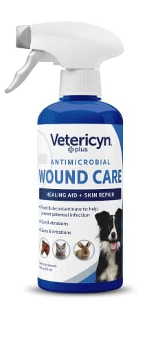 Spray antimicrobien Vetericyn Plus pour les plaies et les soins de la peau