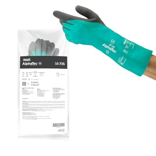 Ansell AlphaTec 58-530B Nitrile Chemical-Resistant Gloves | Supply Store