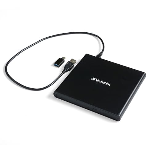 ASUS ZenDrive Ultra Slim USB 2.0 External 8X DVD Optical Drive +/-RW with M-Disc Support for Windows and Mac and Nero BackItUp for Android Devices (SDRW-08U7M-U/BLK/G/AS)