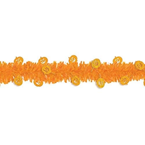 Amazon.com: 10 Pcs 8.2 Ft Pumpkin and Skull Garland for Halloween ...