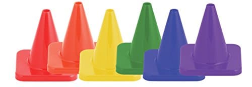 Champion Sports Plastic Flexible Marker Cones