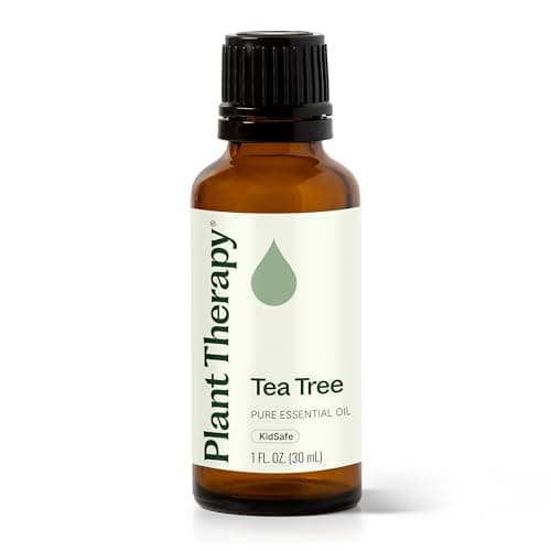 Plant Therapy Tea Tree Essential Oil | 100% Pure, Undiluted, Natural Aromatherapy, Therapeutic Grade | 30 milliliter (1 ounce)