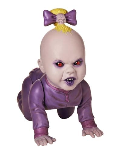 Halloween Crawling Zombie Decoration Animated Ghost Props with Sound ...
