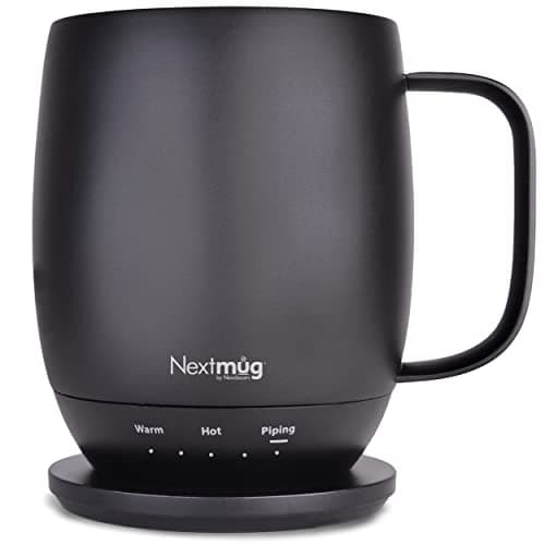 Nextmug Temperature-Controlled Self-Heating Coffee Mug - Home & Office ...