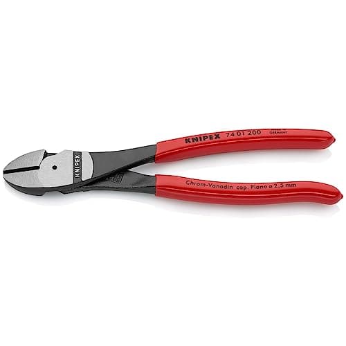 Knipex Tools 74 01 200 SBA 8" High Leverage Diagonal Cutters – Wooden ...