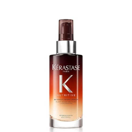 Kérastase Nutritive 8H Magic Night Serum, Nourishing with Niacinamide, Overnight Leave-In Treatment for Dry Hair, 90 ml