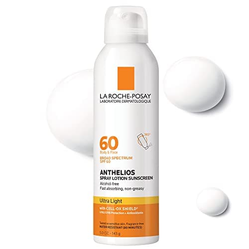 La Roche-Posay Anthelios Ultra-Light Sunscreen Lotion Spray, SPF 60 ...