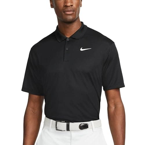 Nike Men's Dri-FIT Victory Golf Polo - Seasonal & Limited Colors, Navy | Obsidian | White, Medium